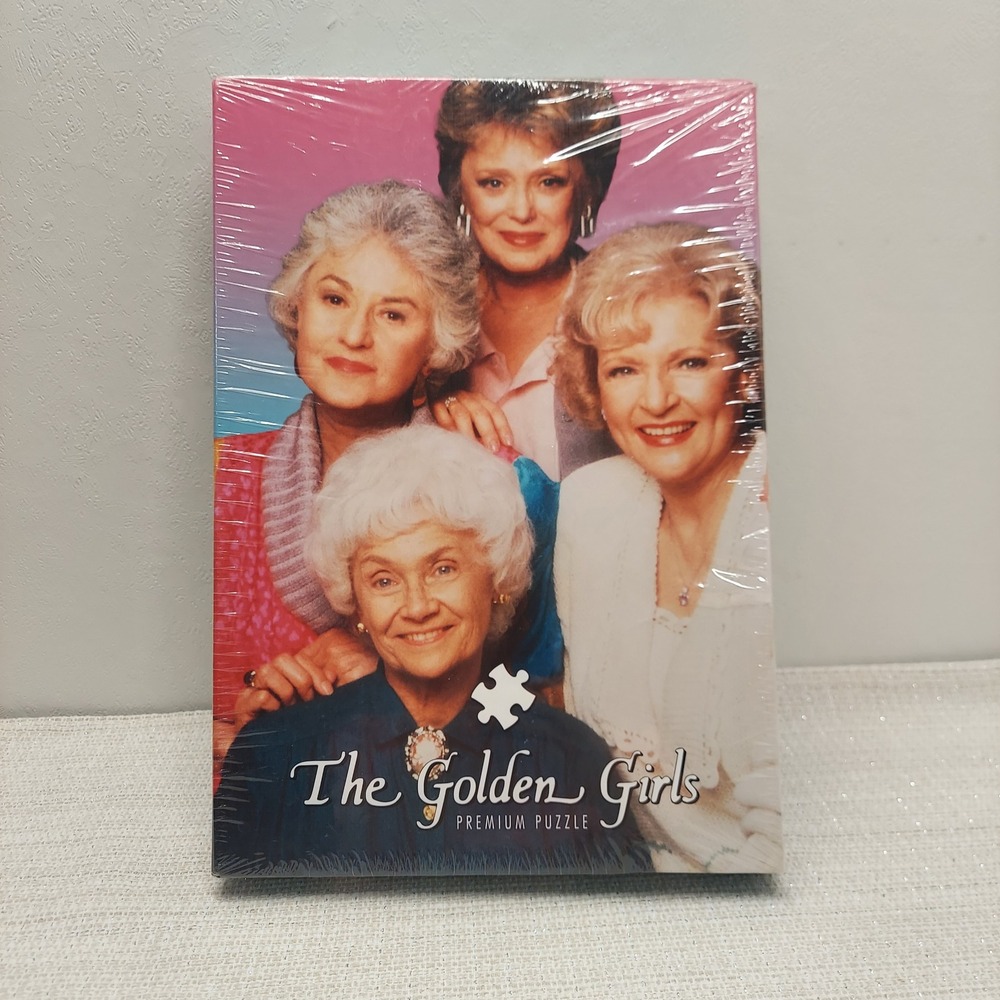 The Golden Girls Premium Puzzle 1000 Pieces USAopoly 19x27 New Sealed
